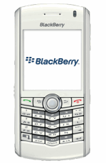 Blackberry 8100 on O2