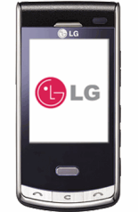 LG LGKF750BLA on orange