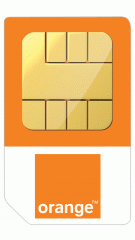 main Orange Pay Monthly SIM Card