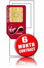 Virgin Mob Pay Monthly SIM Card