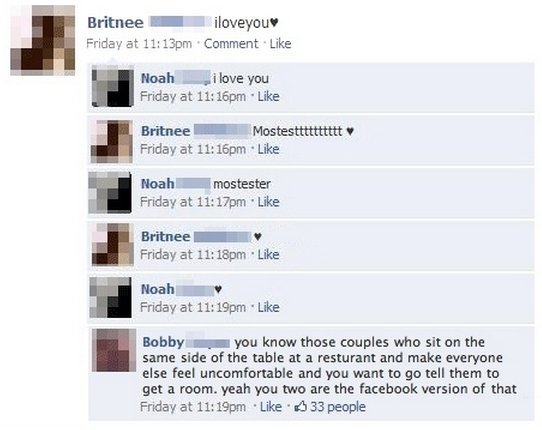 Facebook couples post