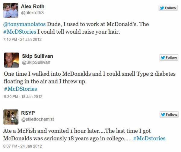 #McDStories