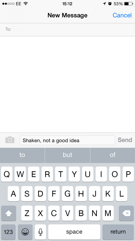 iOS 8 Movie Quote
