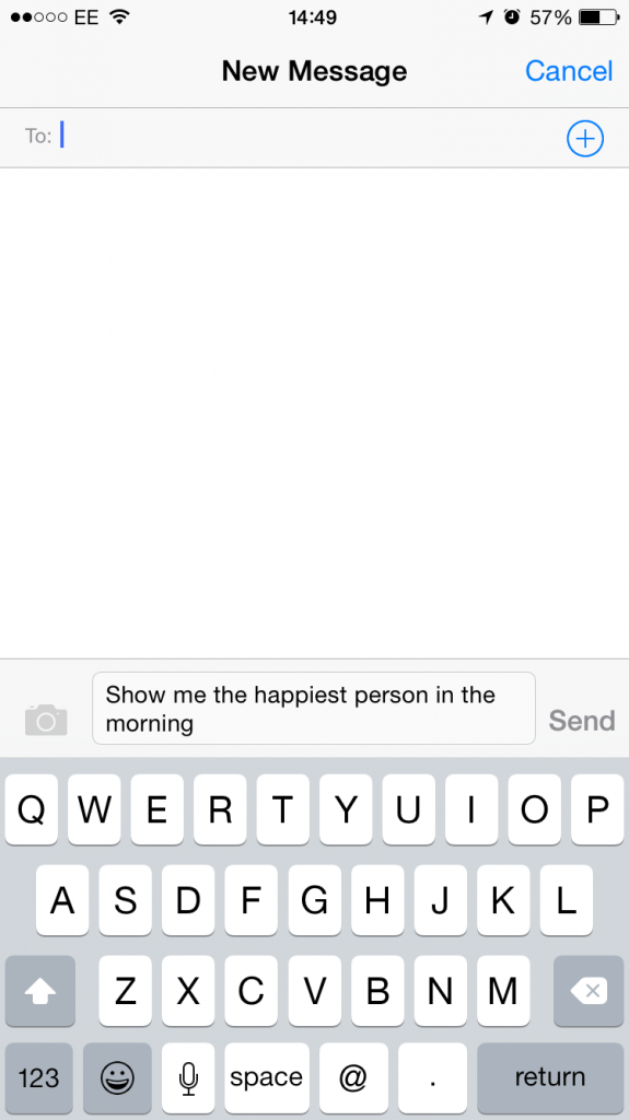 iOS 8 Movie Quote