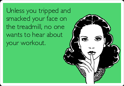 Facebook workout