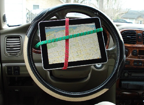 DIY sat nav with tablet