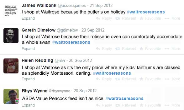 #waitrosereasons