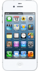 Orange Apple iPhone 4S 16GB White