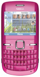 main Nokia C3-00 Pink refurbished