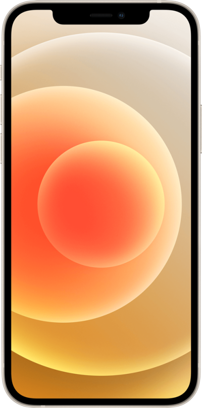 Image of Apple iPhone 12 64GB White Refurbished Excellent
