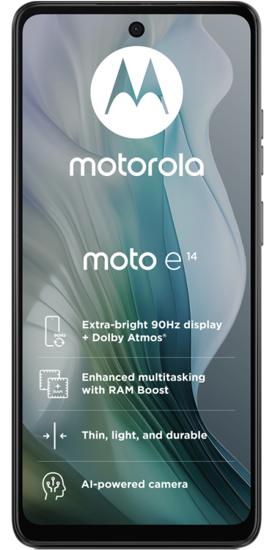Moto E14 Graphite