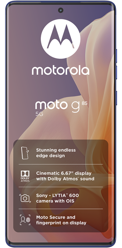 Moto G85 Cobalt Blue
