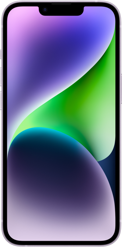 Image of Apple iPhone 14 128GB Purple Refurbished Good